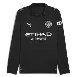 Levné Mužský Fotbalový Dres Manchester City Venkovní 2025-26 Dlouhý Rukáv Levné Mužský Fotbalový Dres Manchester City Venkovní 2025-26 Dlouhý Rukáv