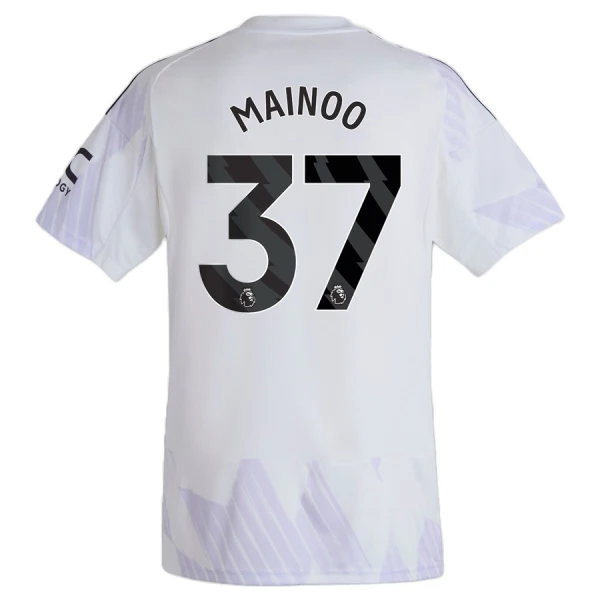 Levné Dětský Fotbalový Dres Manchester United Mainoo 37 Venkovní 2025-26