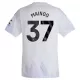 Levné Dětský Fotbalový Dres Manchester United Mainoo 37 Venkovní 2025-26