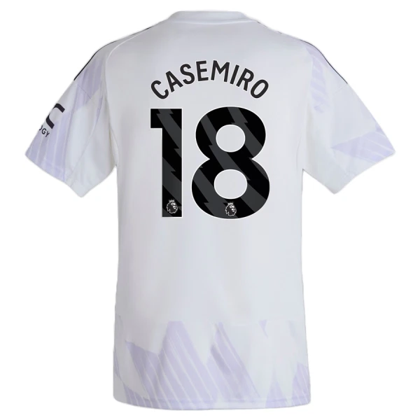 Levné Mužský Fotbalový Dres Manchester United Casemiro 18 Venkovní 2025-26 Levné Mužský Fotbalový Dres Manchester United Casemiro 18 Venkovní 2025-26