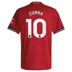 Levné Mužský Fotbalový Dres Manchester United Cunha 10 Domácí 2025-26 Levné Mužský Fotbalový Dres Manchester United Cunha 10 Domácí 2025-26