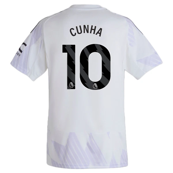 Levné Mužský Fotbalový Dres Manchester United Cunha 10 Venkovní 2025-26 Levné Mužský Fotbalový Dres Manchester United Cunha 10 Venkovní 2025-26