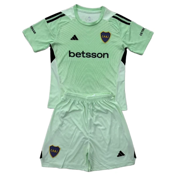Levné Dětský Fotbalový Dres Boca Juniors Brankářské 2025-26 Zelená