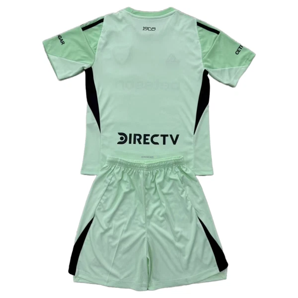Levné Dětský Fotbalový Dres Boca Juniors Brankářské 2025-26 Zelená