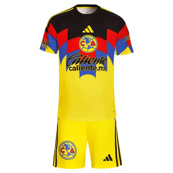 Levné Dětský Fotbalový Dres Club América Domácí 2025-26 Levné Dětský Fotbalový Dres Club América Domácí 2025-26