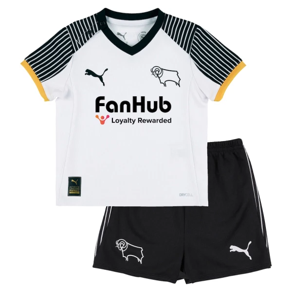 Levné Dětský Fotbalový Dres Derby County Domácí 2025-26 Levné Dětský Fotbalový Dres Derby County Domácí 2025-26