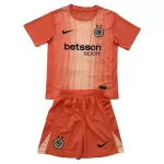 Levné Dětský Fotbalový Dres Inter Milán Brankářské 2025-26 Oranžový