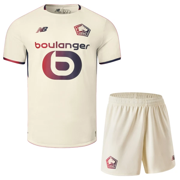 Levné Dětský Fotbalový Dres Lille OSC Venkovní 2025-26