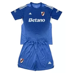 Levné Dětský Fotbalový Dres River Plate Brankářské 2025-26 Modrá Levné Dětský Fotbalový Dres River Plate Brankářské 2025-26 Modrá