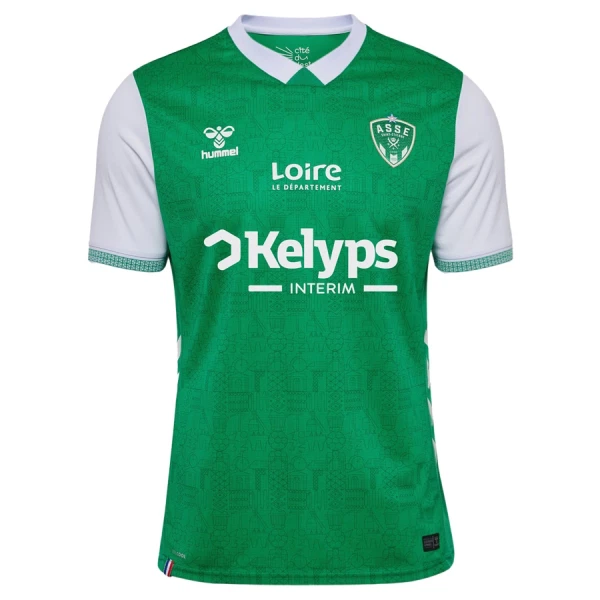 Levné Mužský Fotbalový Dres AS Saint-Etienne Domácí 2025-26 Levné Mužský Fotbalový Dres AS Saint-Etienne Domácí 2025-26