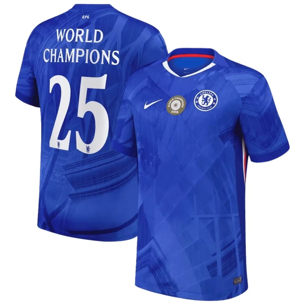 Levné Mužský Fotbalový Dres Chelsea World Champions 25 Domácí 2025-26 Levné Mužský Fotbalový Dres Chelsea World Champions 25 Domácí 2025-26
