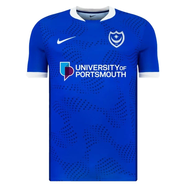 Levné Mužský Fotbalový Dres Portsmouth Domácí 2025-26 Levné Mužský Fotbalový Dres Portsmouth Domácí 2025-26