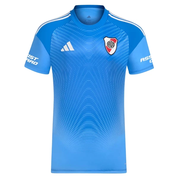 Levné Mužský Fotbalový Dres River Plate Brankářské 2025-26 Modrá Levné Mužský Fotbalový Dres River Plate Brankářské 2025-26 Modrá