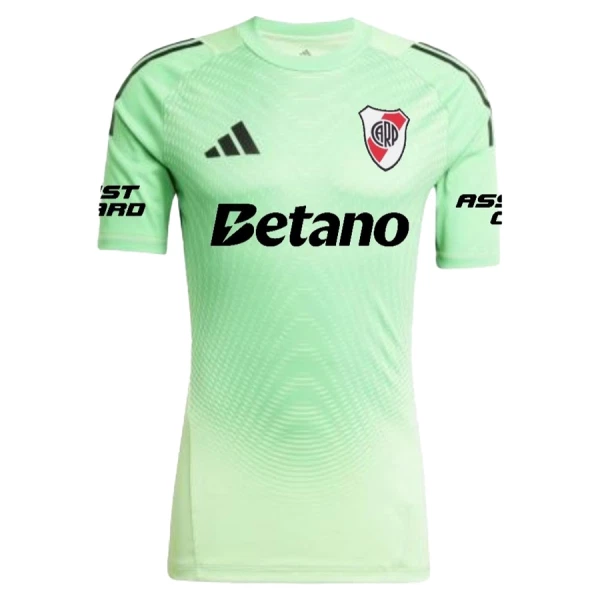 Levné Mužský Fotbalový Dres River Plate Brankářské 2025-26 Zelená Levné Mužský Fotbalový Dres River Plate Brankářské 2025-26 Zelená