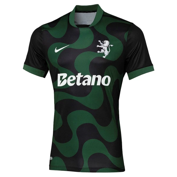 Levné Mužský Fotbalový Dres Sporting CP Čtvrtý 2025-26 Černá