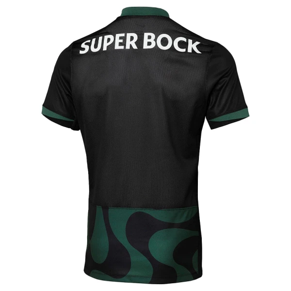 Levné Mužský Fotbalový Dres Sporting CP Čtvrtý 2025-26 Černá