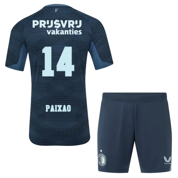 Levné Dětský Fotbalový Dres Feyenoord Paixao 14 Venkovní 2025-26 Levné Dětský Fotbalový Dres Feyenoord Paixao 14 Venkovní 2025-26