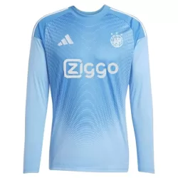 Levné Mužský Fotbalový Dres Ajax Amsterdam Brankářské 2025-26 Modrá Dlouhý Rukáv Levné Mužský Fotbalový Dres Ajax Amsterdam Brankářské 2025-26 Modrá Dlouhý Rukáv