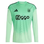 Levné Mužský Fotbalový Dres Ajax Amsterdam Brankářské 2025-26 Zelená Dlouhý Rukáv