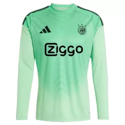 Levné Mužský Fotbalový Dres Ajax Amsterdam Brankářské 2025-26 Zelená Dlouhý Rukáv Levné Mužský Fotbalový Dres Ajax Amsterdam Brankářské 2025-26 Zelená Dlouhý Rukáv