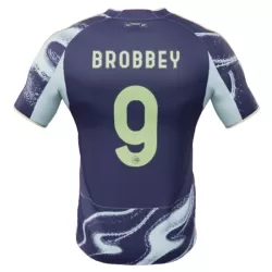 Levné Mužský Fotbalový Dres Ajax Amsterdam Brobbey 9 Venkovní 2025-26 Levné Mužský Fotbalový Dres Ajax Amsterdam Brobbey 9 Venkovní 2025-26