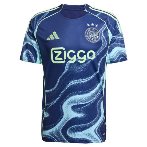 Levné Mužský Fotbalový Dres Ajax Amsterdam Venkovní 2025-26 Levné Mužský Fotbalový Dres Ajax Amsterdam Venkovní 2025-26
