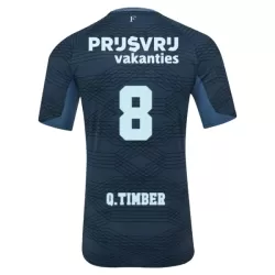 Levné Mužský Fotbalový Dres Feyenoord Q. Timber 8 Venkovní 2025-26 Levné Mužský Fotbalový Dres Feyenoord Q. Timber 8 Venkovní 2025-26