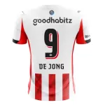 Levné Mužský Fotbalový Dres PSV Eindhoven De Jong 9 Domácí 2025-26