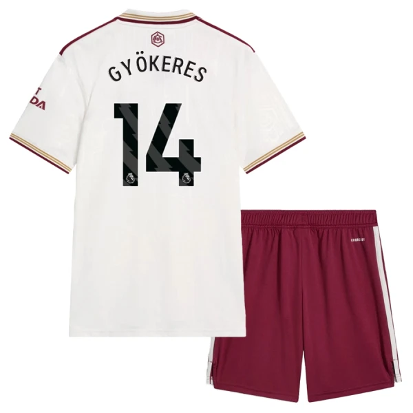 Levné Dětský Fotbalový Dres Arsenal Gyokeres 14 Alternativní 2025-26 Levné Dětský Fotbalový Dres Arsenal Gyokeres 14 Alternativní 2025-26