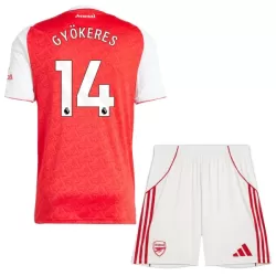 Levné Dětský Fotbalový Dres Arsenal Gyokeres 14 Domácí 2025-26 Levné Dětský Fotbalový Dres Arsenal Gyokeres 14 Domácí 2025-26