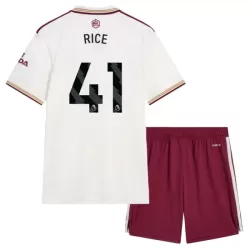 Levné Dětský Fotbalový Dres Arsenal Rice 41 Alternativní 2025-26 Levné Dětský Fotbalový Dres Arsenal Rice 41 Alternativní 2025-26
