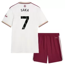 Levné Dětský Fotbalový Dres Arsenal Saka 7 Alternativní 2025-26 Levné Dětský Fotbalový Dres Arsenal Saka 7 Alternativní 2025-26