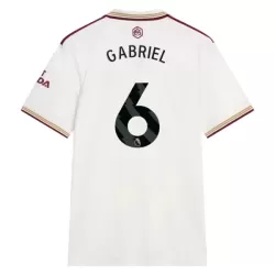 Levné Mužský Fotbalový Dres Arsenal Gabriel 6 Alternativní 2025-26 Levné Mužský Fotbalový Dres Arsenal Gabriel 6 Alternativní 2025-26