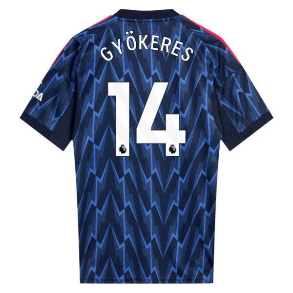Levné Mužský Fotbalový Dres Arsenal Gyokeres 14 Venkovní 2025-26 Levné Mužský Fotbalový Dres Arsenal Gyokeres 14 Venkovní 2025-26