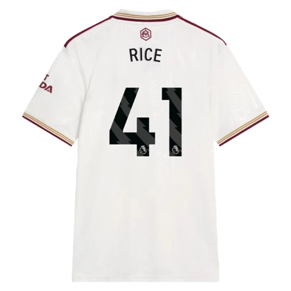 Levné Mužský Fotbalový Dres Arsenal Rice 41 Alternativní 2025-26 Levné Mužský Fotbalový Dres Arsenal Rice 41 Alternativní 2025-26