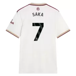Levné Mužský Fotbalový Dres Arsenal Saka 7 Alternativní 2025-26 Levné Mužský Fotbalový Dres Arsenal Saka 7 Alternativní 2025-26