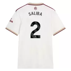 Levné Mužský Fotbalový Dres Arsenal Saliba 2 Alternativní 2025-26 Levné Mužský Fotbalový Dres Arsenal Saliba 2 Alternativní 2025-26