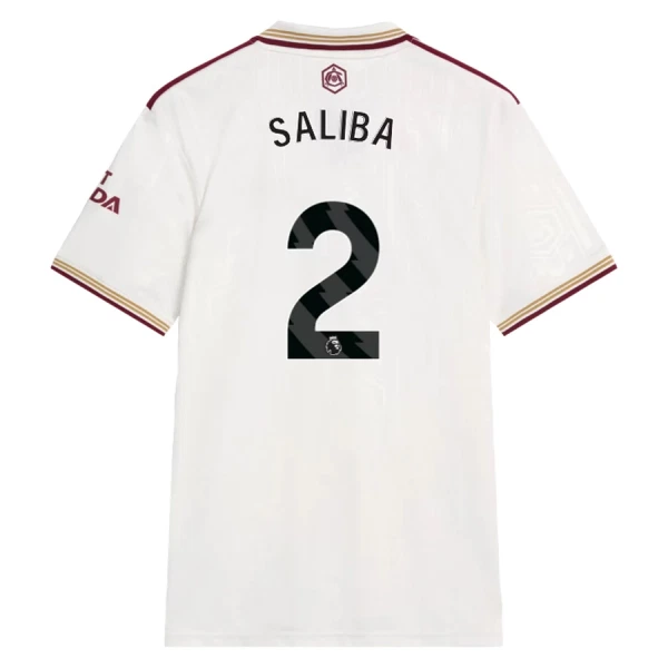 Levné Mužský Fotbalový Dres Arsenal Saliba 2 Alternativní 2025-26 Levné Mužský Fotbalový Dres Arsenal Saliba 2 Alternativní 2025-26