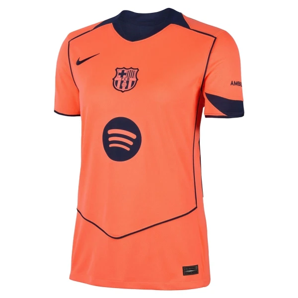 Levné Dámský Fotbalový Dres FC Barcelona Alternativní 2025-26 Levné Dámský Fotbalový Dres FC Barcelona Alternativní 2025-26