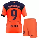 Levné Dětský Fotbalový Dres FC Barcelona Lewandowski 9 Alternativní 2025-26