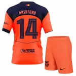 Levné Dětský Fotbalový Dres FC Barcelona Rashford 14 Alternativní 2025-26