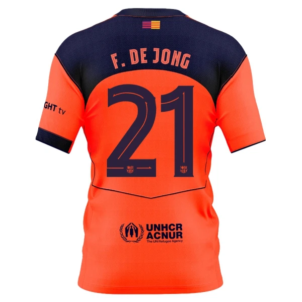 Levné Mužský Fotbalový Dres FC Barcelona Frenkie de Jong 21 Alternativní 2025-26 Levné Mužský Fotbalový Dres FC Barcelona Frenkie de Jong 21 Alternativní 2025-26