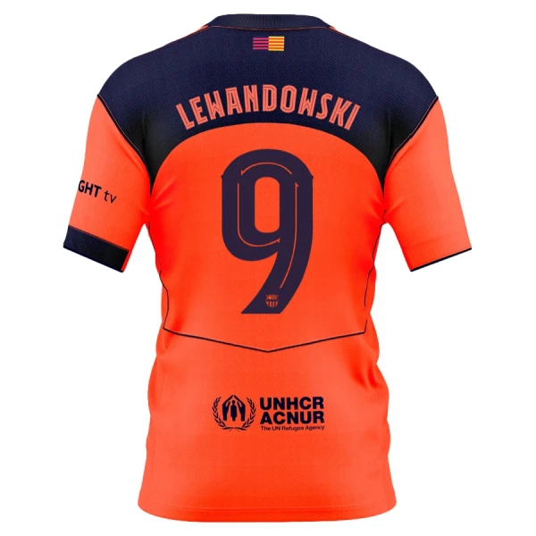 Levné Mužský Fotbalový Dres FC Barcelona Lewandowski 9 Alternativní 2025-26 Levné Mužský Fotbalový Dres FC Barcelona Lewandowski 9 Alternativní 2025-26