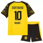 Levné Dětský Fotbalový Dres Borussia Dortmund Brandt 10 Domácí 2025-26