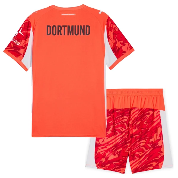 Levné Dětský Fotbalový Dres Borussia Dortmund Brankářské 2025-26 Červená