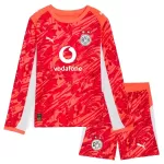 Levné Dětský Fotbalový Dres Borussia Dortmund Brankářské 2025-26 Červená Dlouhý Rukáv