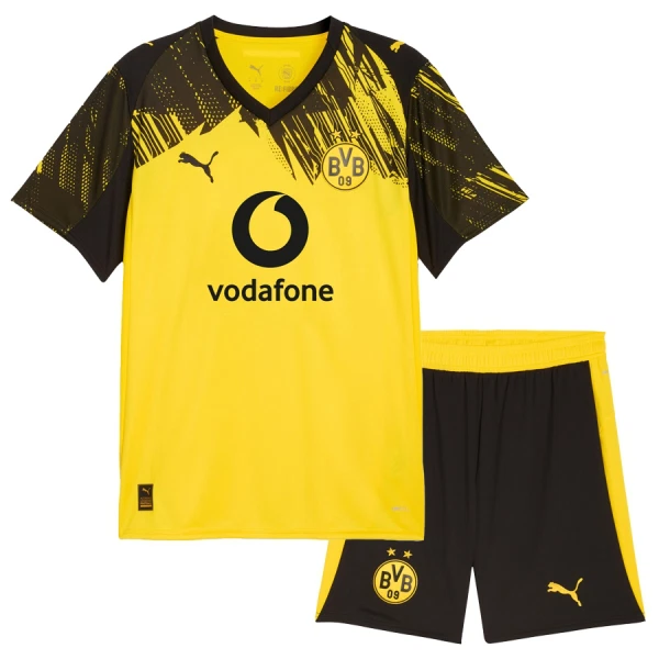 Levné Dětský Fotbalový Dres Borussia Dortmund Domácí 2025-26 Levné Dětský Fotbalový Dres Borussia Dortmund Domácí 2025-26
