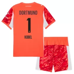 Levné Dětský Fotbalový Dres Borussia Dortmund Kobel 1 Brankářské 2025-26 Červená Levné Dětský Fotbalový Dres Borussia Dortmund Kobel 1 Brankářské 2025-26 Červená