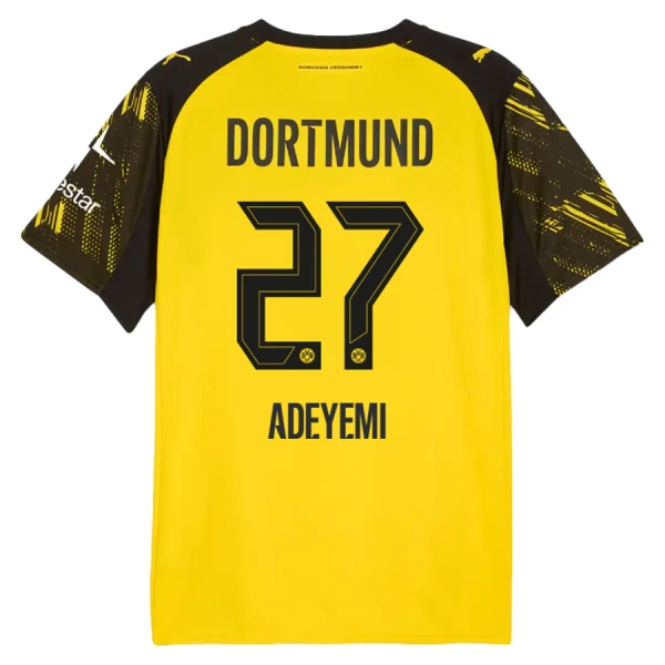 Levné Mužský Fotbalový Dres Borussia Dortmund Adeyemi 27 Domácí 2025-26 Levné Mužský Fotbalový Dres Borussia Dortmund Adeyemi 27 Domácí 2025-26