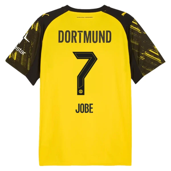 Levné Mužský Fotbalový Dres Borussia Dortmund Jobe 7 Domácí 2025-26 Levné Mužský Fotbalový Dres Borussia Dortmund Jobe 7 Domácí 2025-26